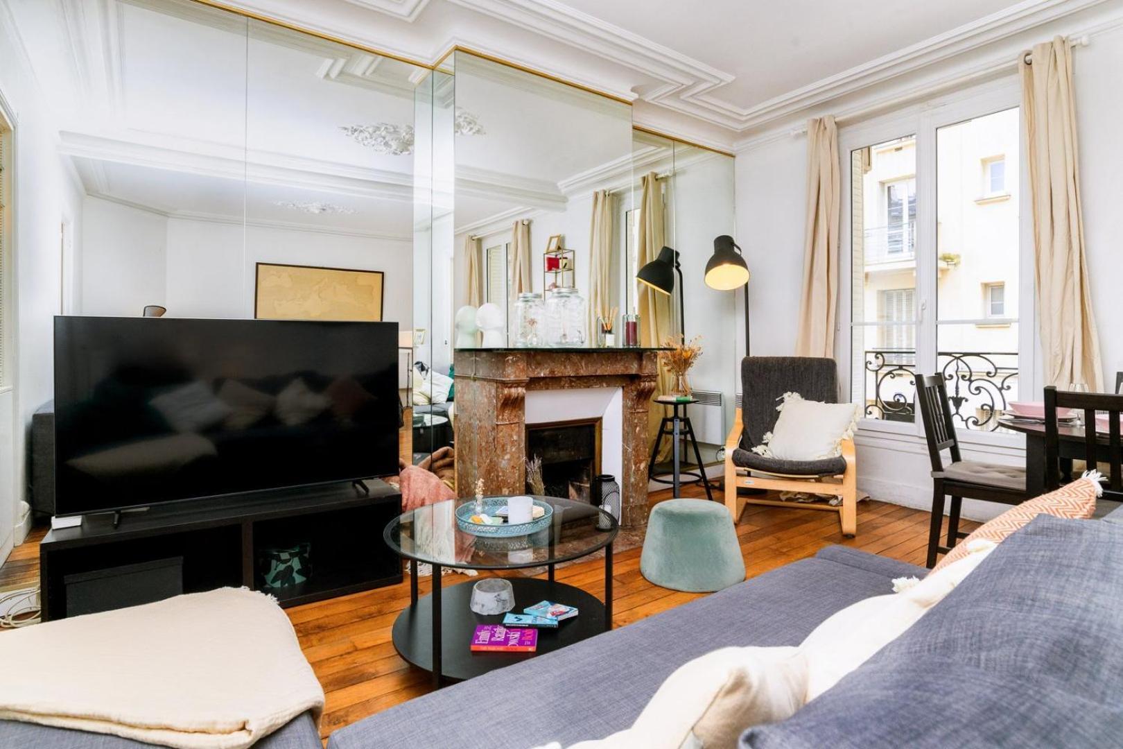 Апартаменты Bright 2Br - Butte Montmartre | By Airnest Париж Экстерьер фото